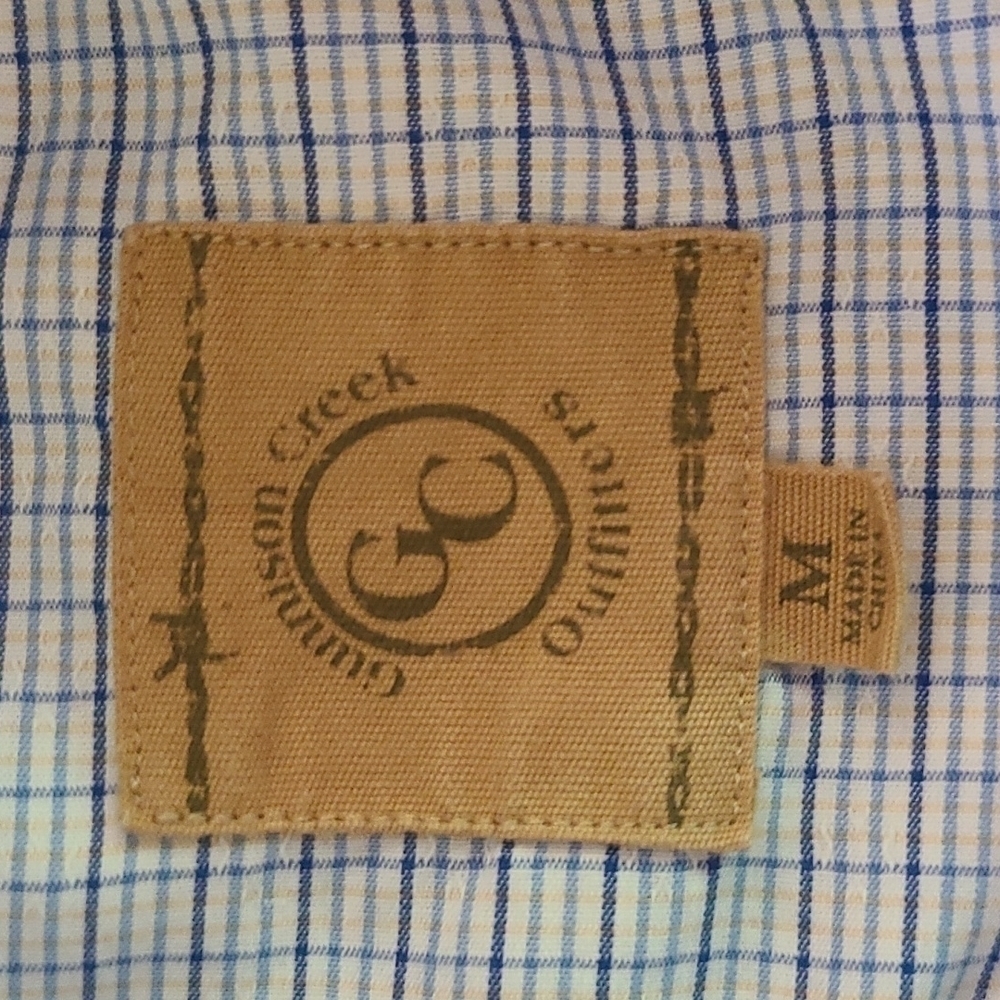 𝅺gunnison Creek Blue Plaid Button-Up Shirt - Picture 5 of 7